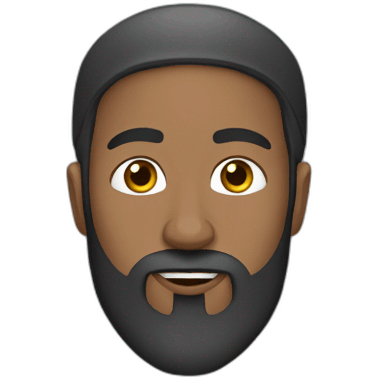 islamic guy with beard emoji