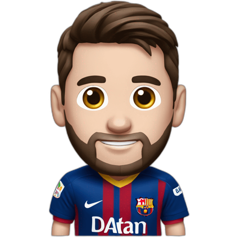 messi con la playera de las chivas emoji