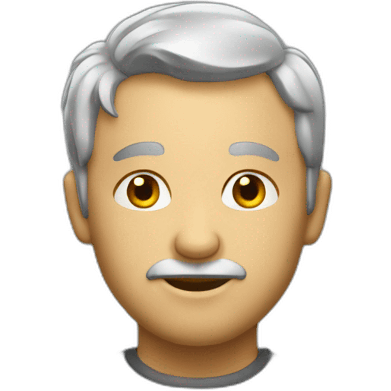 Homme tient argent emoji