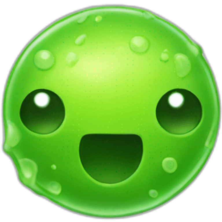 slime goo ball emoji