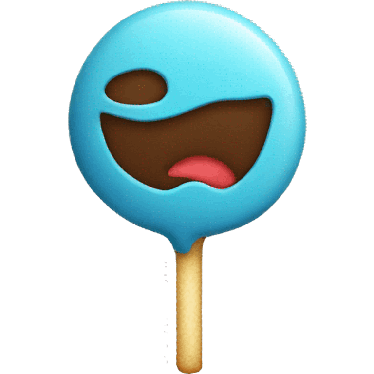 A rotten lolly emoji