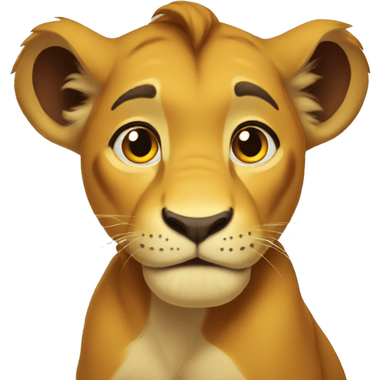 Simba emoji