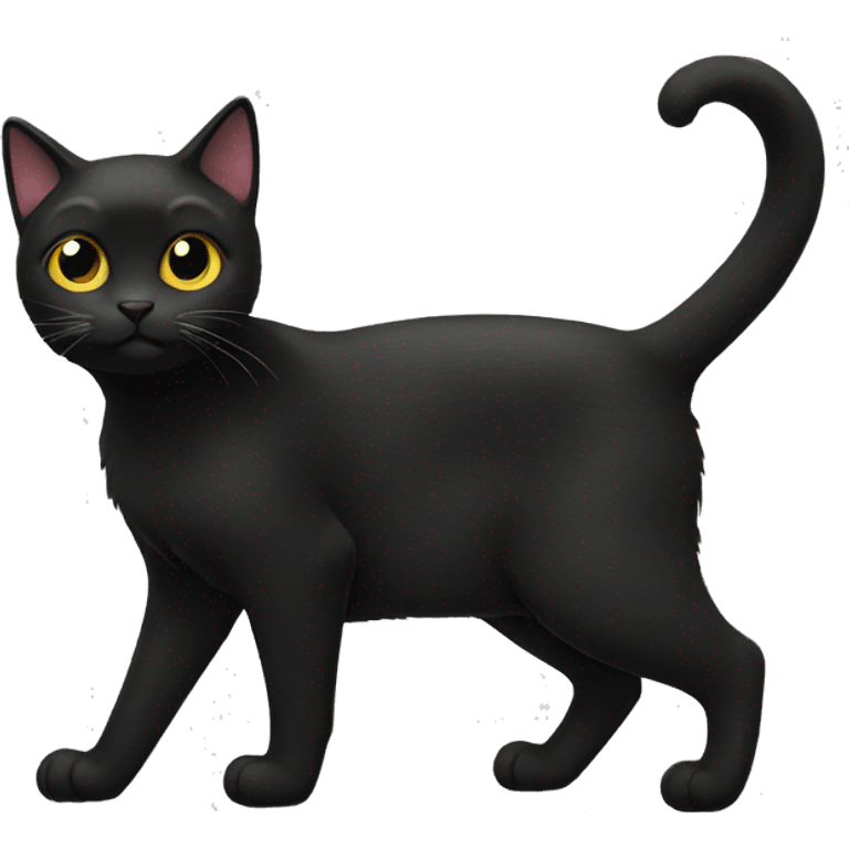 Black cat emoji