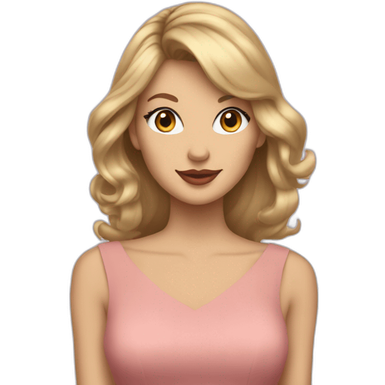 talor swift in a dress emoji