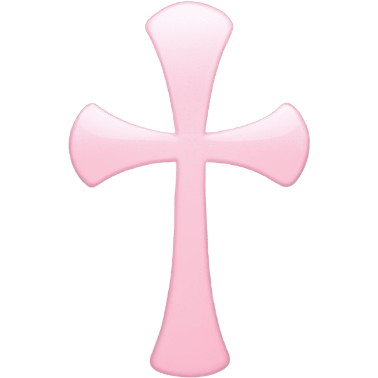 Light pink ankh emoji