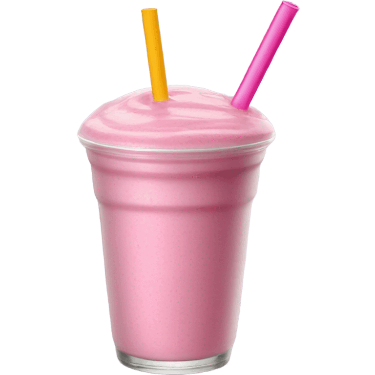 McDonald's smoothie pink emoji