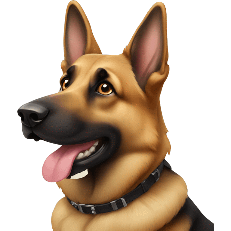 German Shepard  emoji