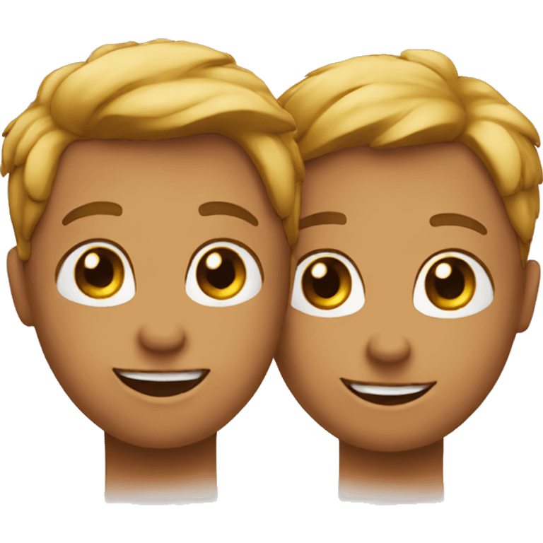 emojis on two friends emoji