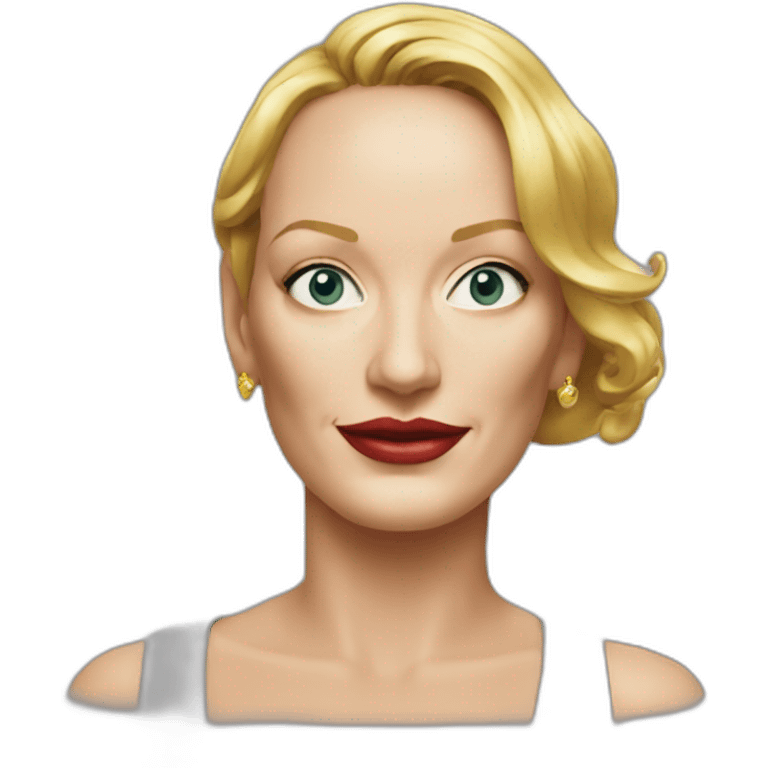 Uma thurman emoji