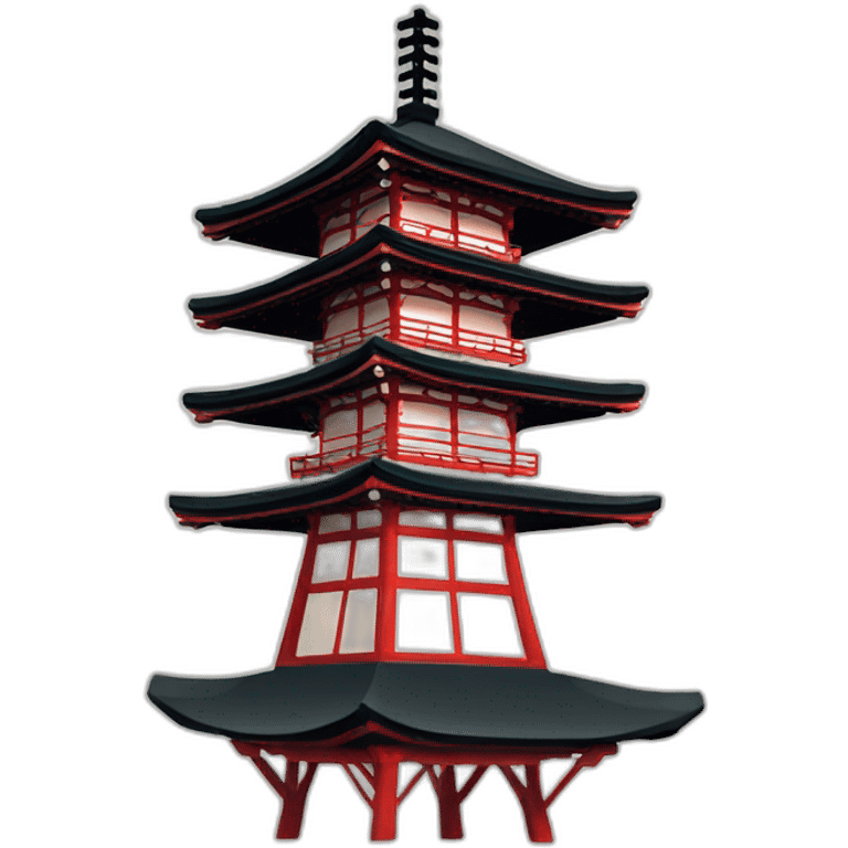 kyoto tower emoji