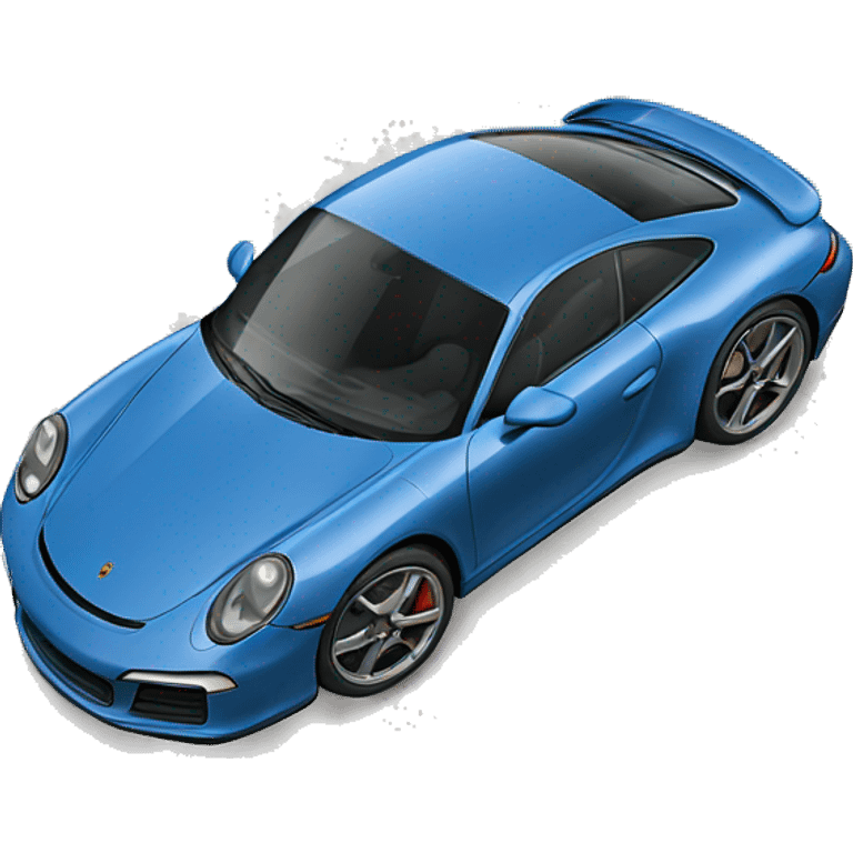 blu Porsche emoji