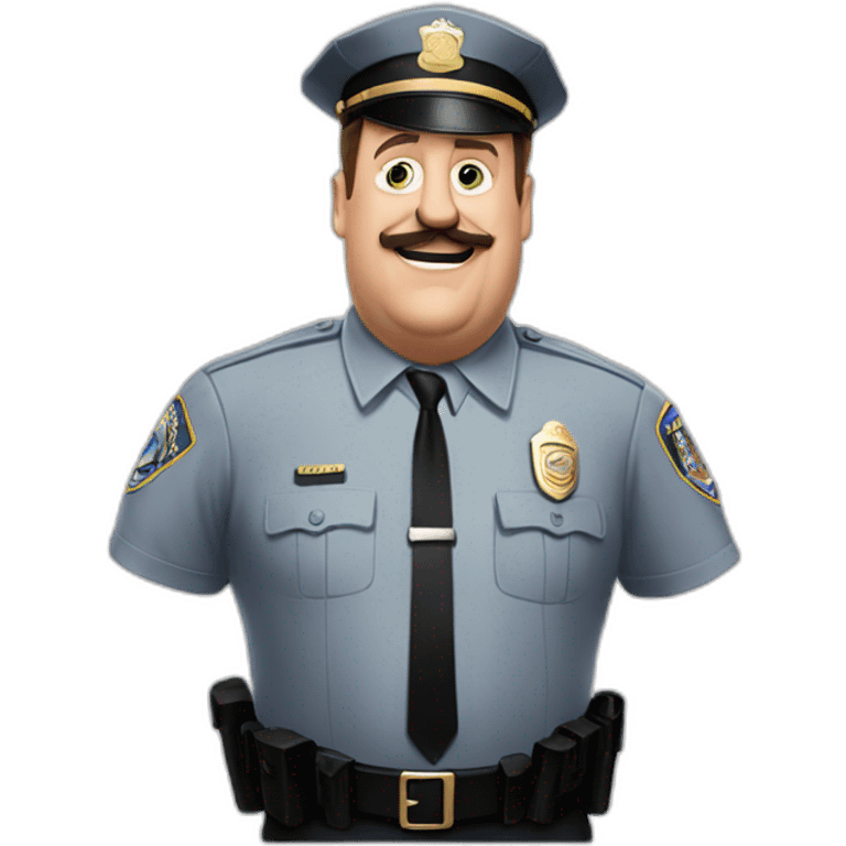 Paul blart mall cop emoji