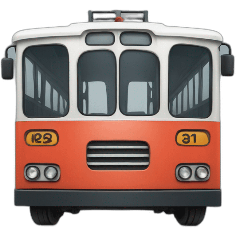 Trolleybus emoji