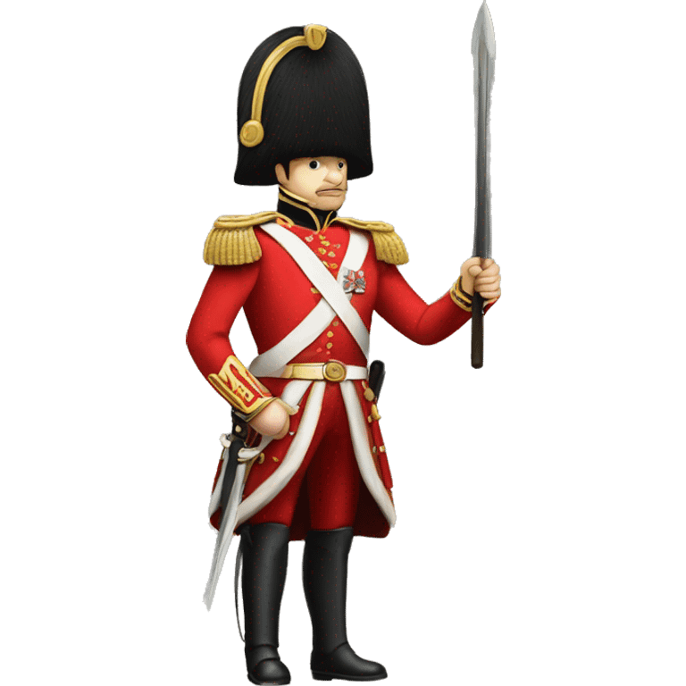 Royal guards of great britain  emoji