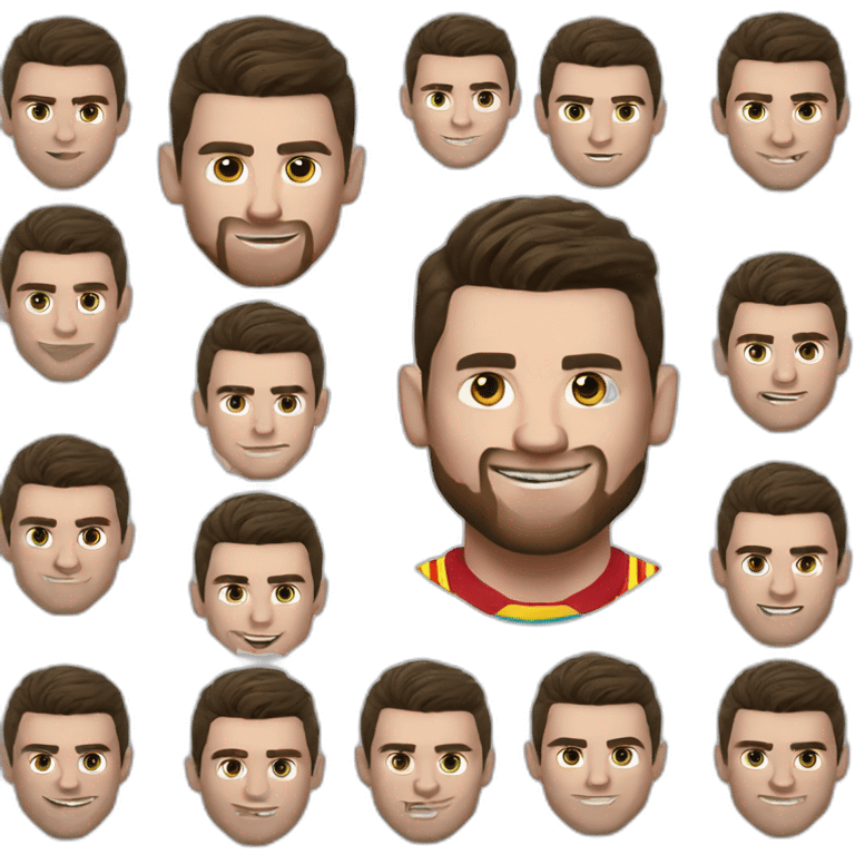 Messi cr7 emoji