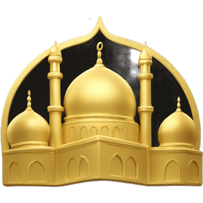 mosque gold coin emoji