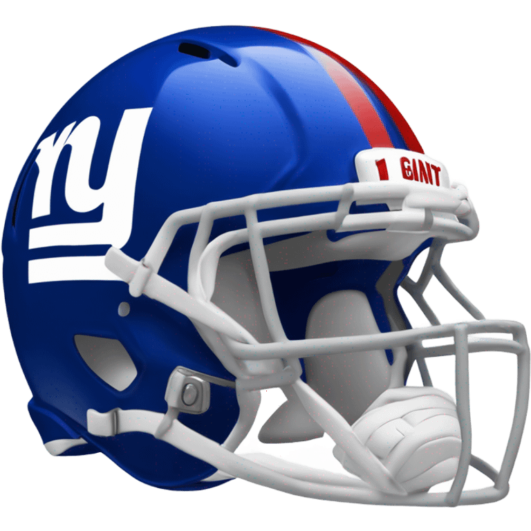 New York Giants helmet emoji