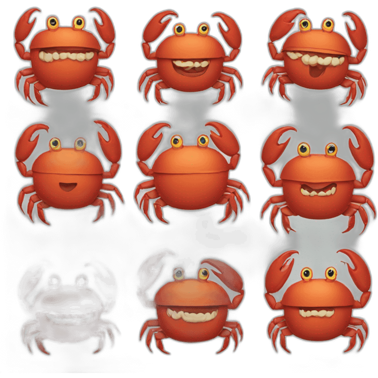 CRAB CRAZY emoji