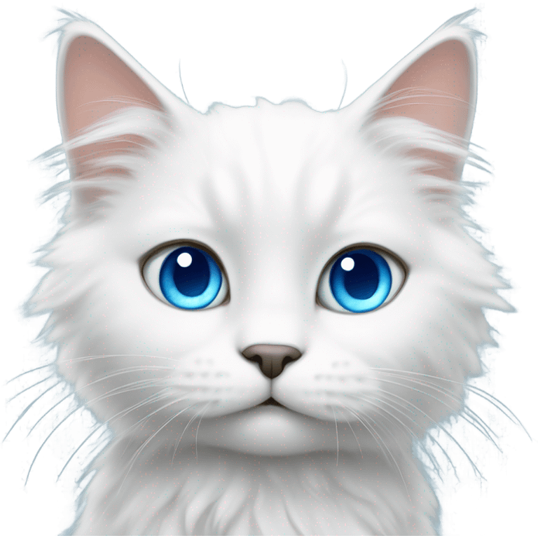 White cat emoji