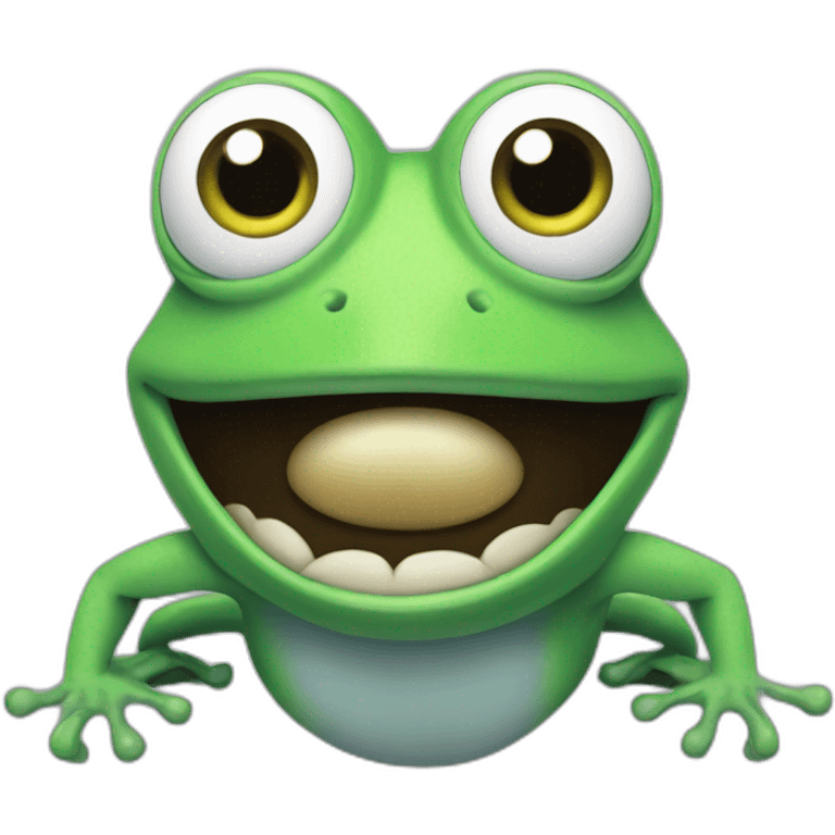 Crazy frog emoji