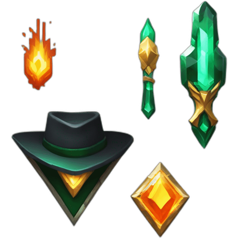 Pixel Battle Badge Admin Fedora Diamond Obsidian Emerald Flame Shiny Glow Reward Legendary Unique Epic Mystery emoji