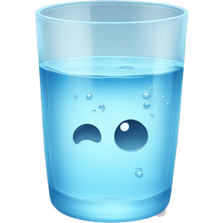 glass of water  emoji