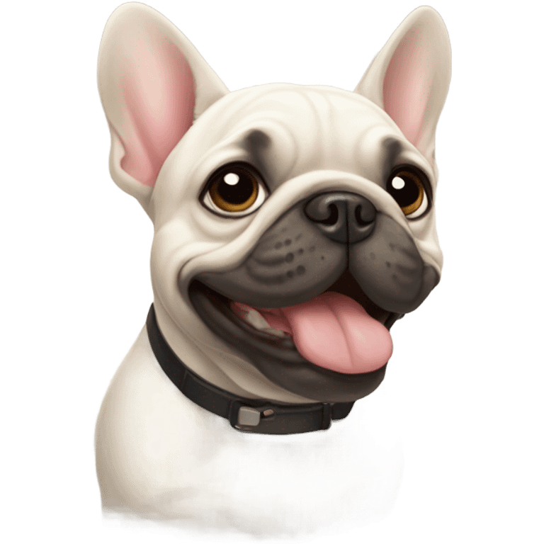 French bulldog emoji