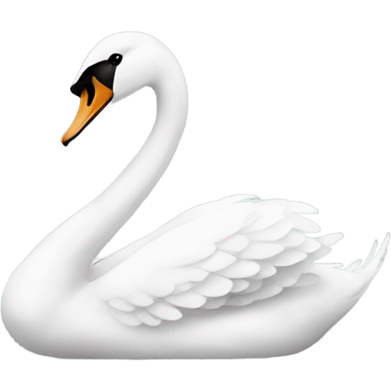 white swan emoji