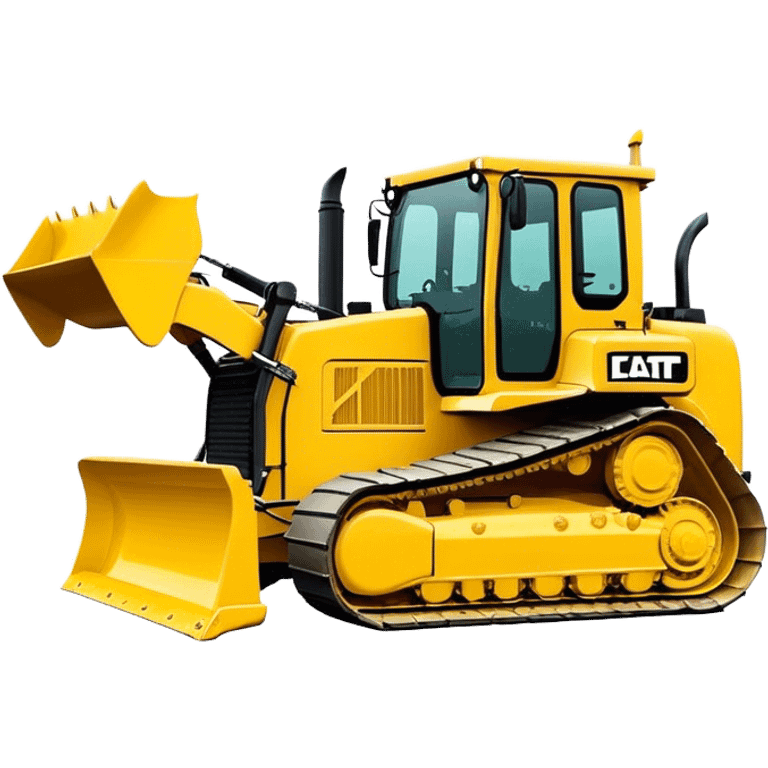 Bulldozer - CAT D6T (Model Year: 2021) (Iconic colour: Yellow) emoji