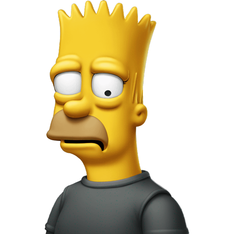 Bart Simpson emoji