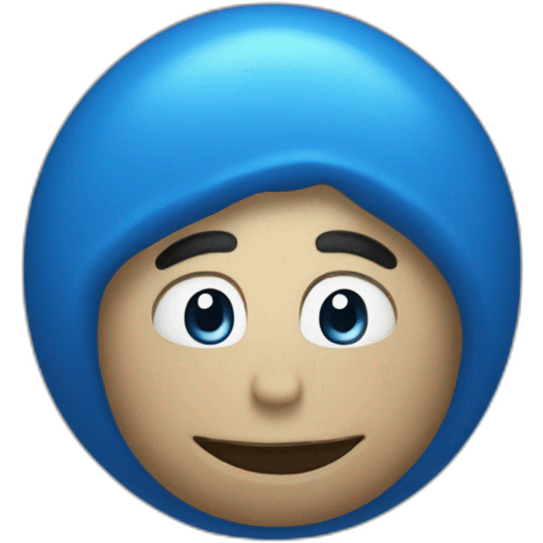 blue balls emoji