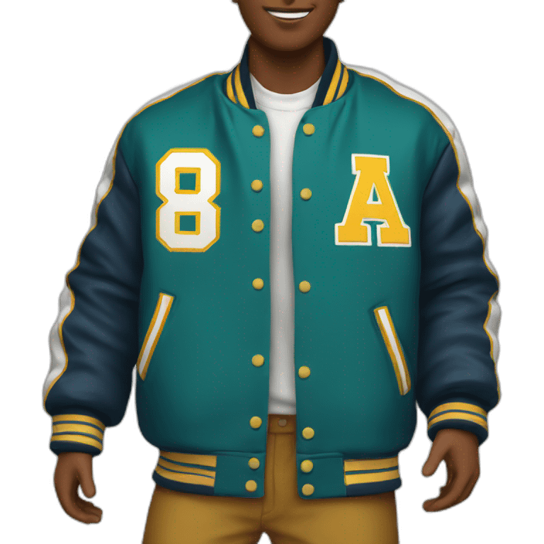 Varsity jacket  emoji