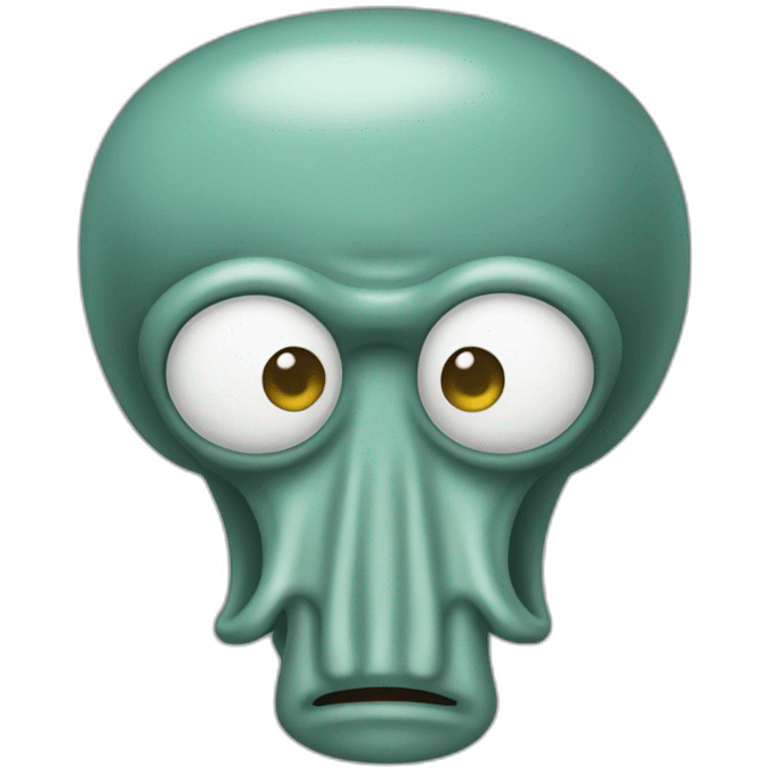 Squidward Tentacles emoji