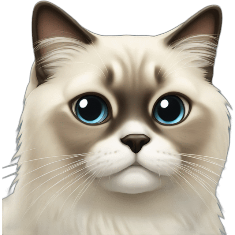 seal point himalayan cat emoji