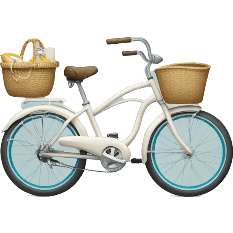 Beach cruiser bike emoji