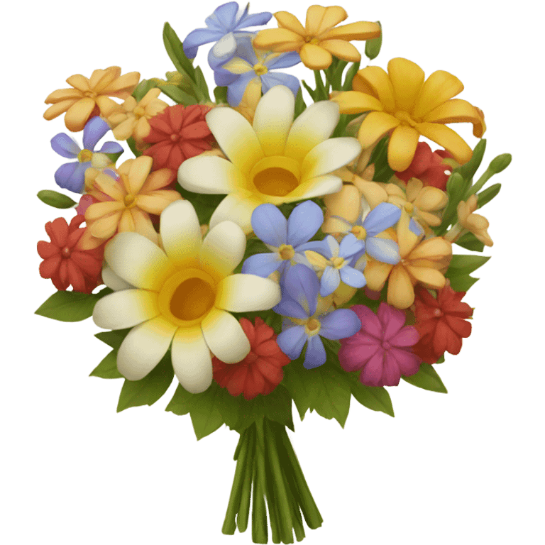 A unique flower bouquet  emoji