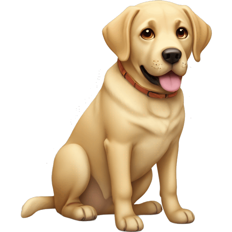 Labrador dog emoji