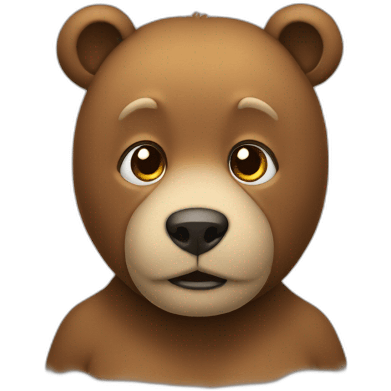 Urso engenheiro  emoji