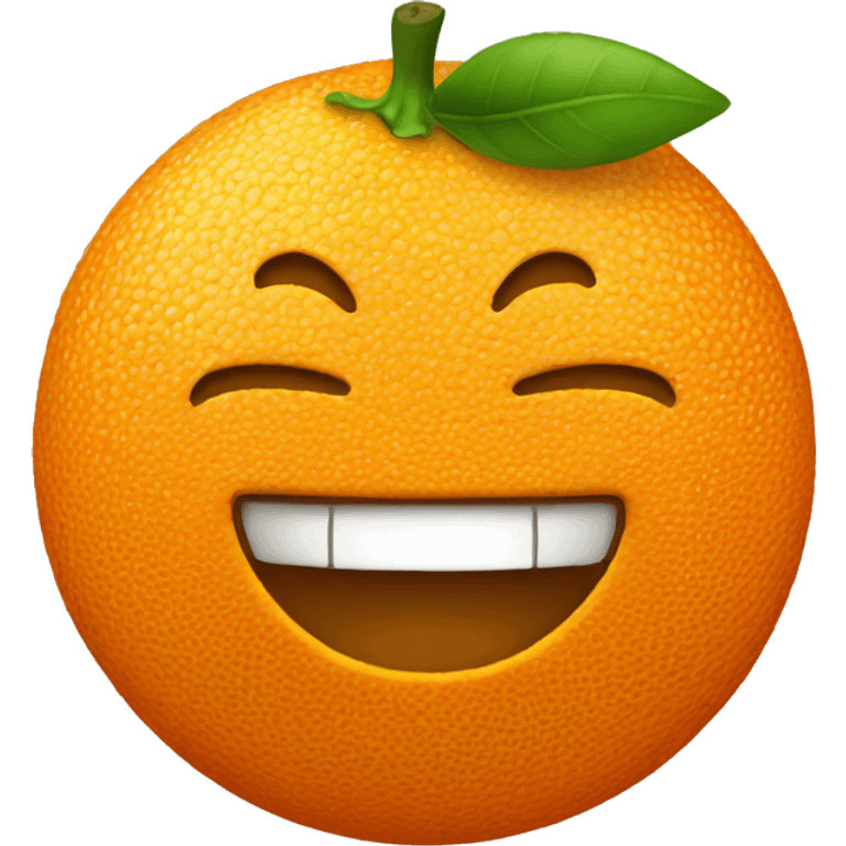 orange emoji