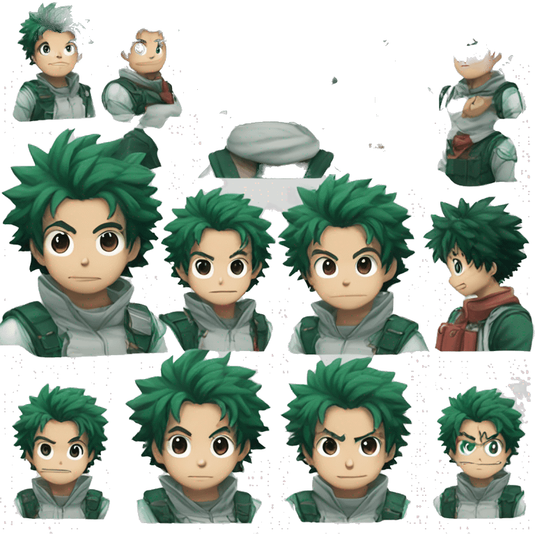 Izuku Midoriya emoji