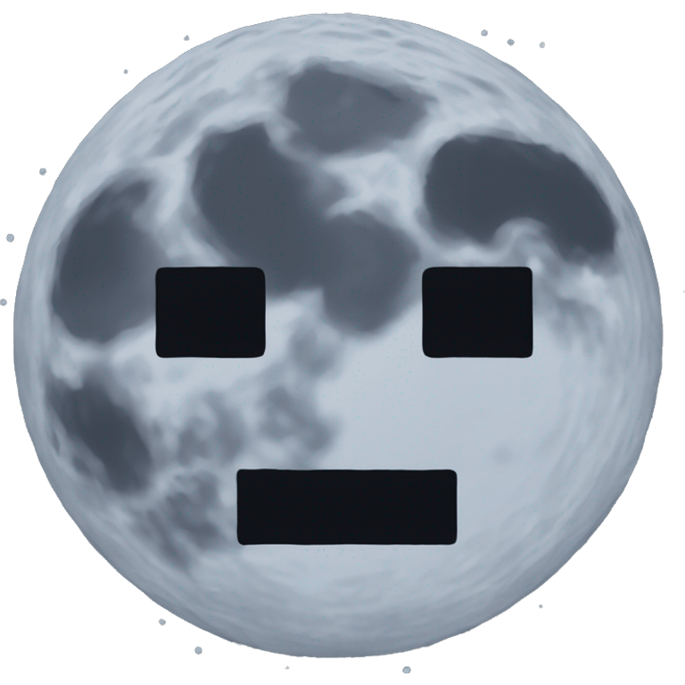 Minecraft moon emoji