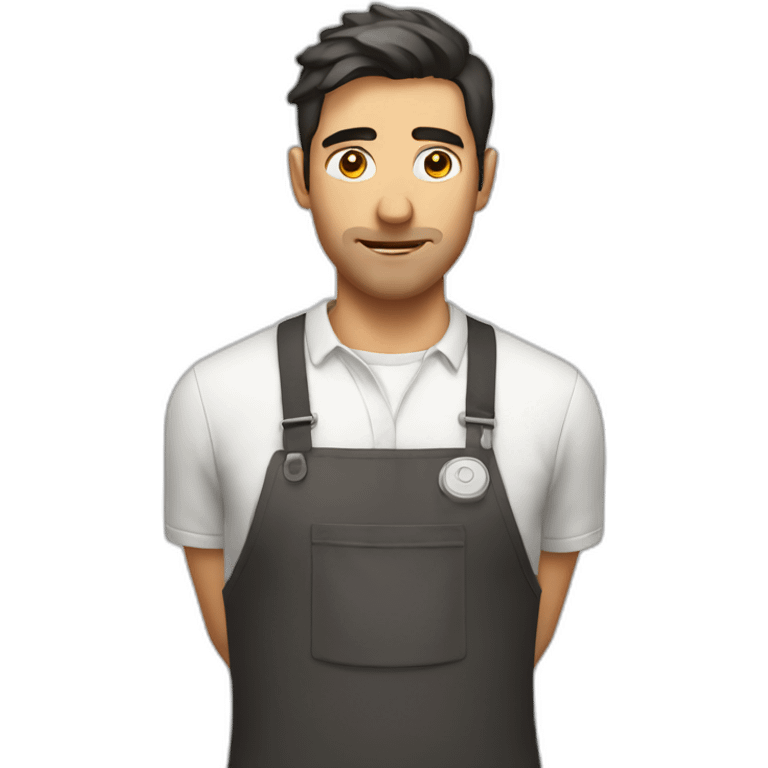 Tired barista guy emoji