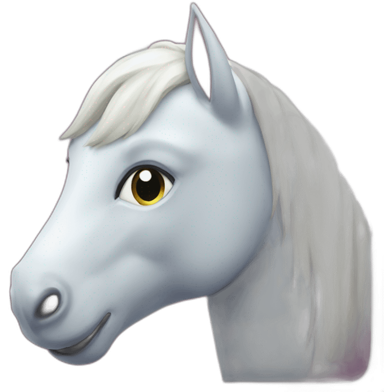 Chat licorne qui pete emoji