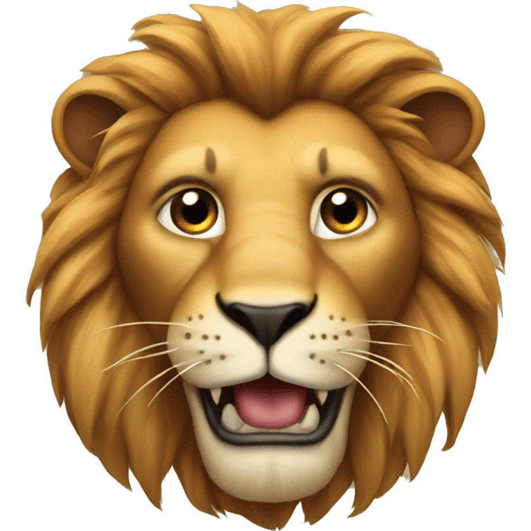 lion with bug emoji