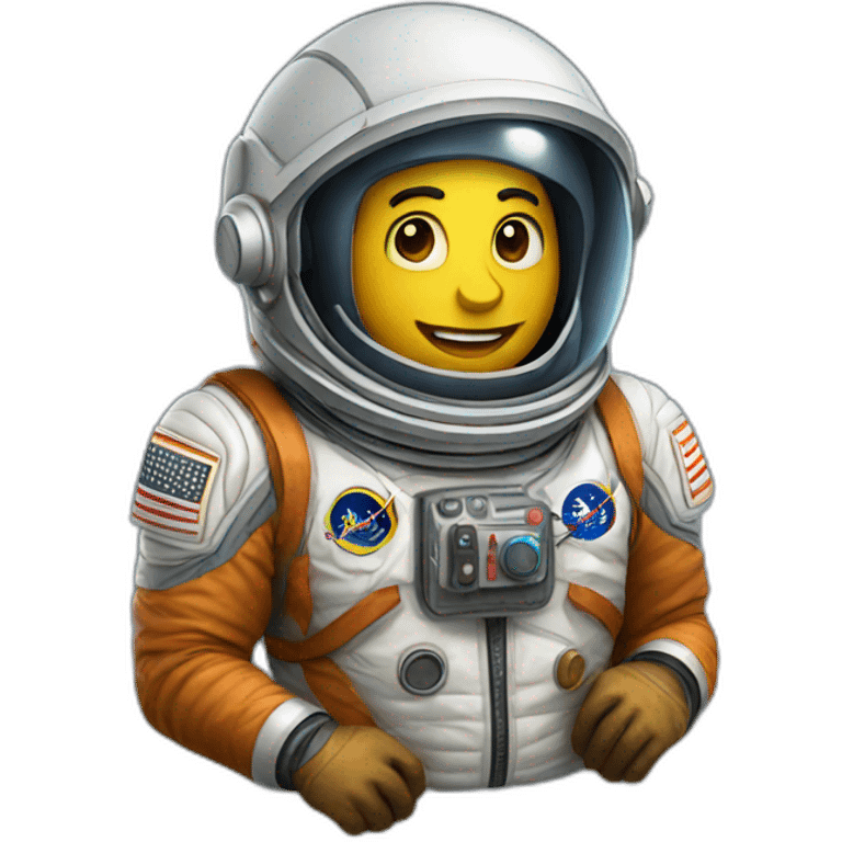 Cowboy astronaut emoji