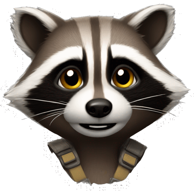 Rocket racoon  emoji