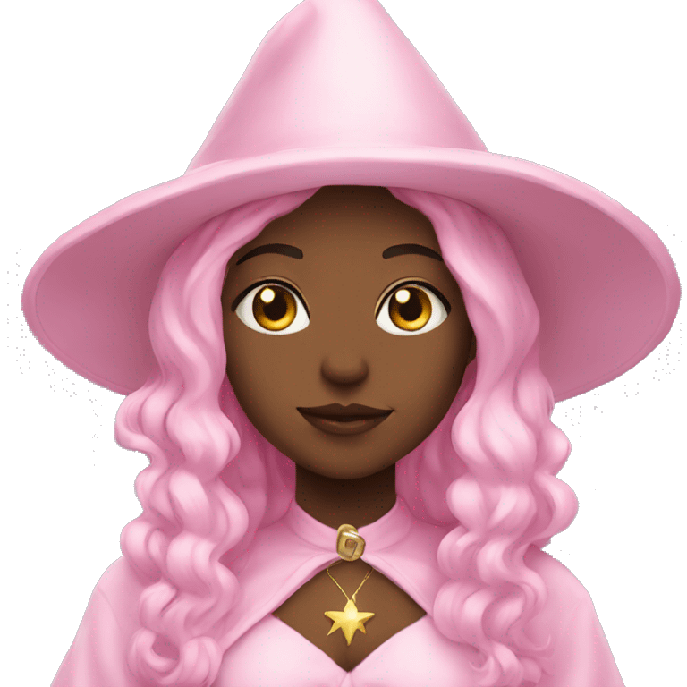 Light witch pink hello kityy emoji