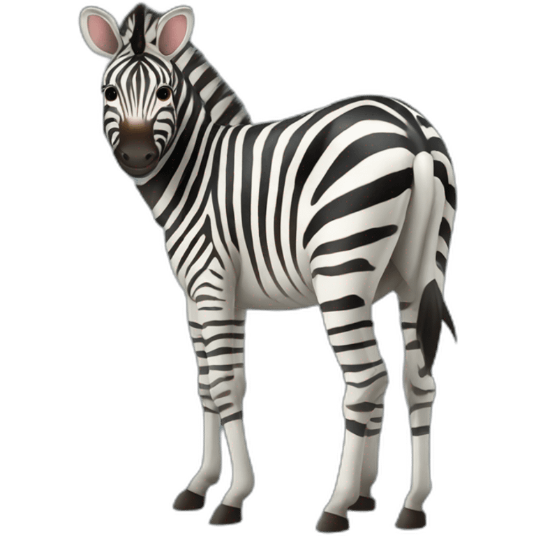 Plains Zebra Full Body emoji