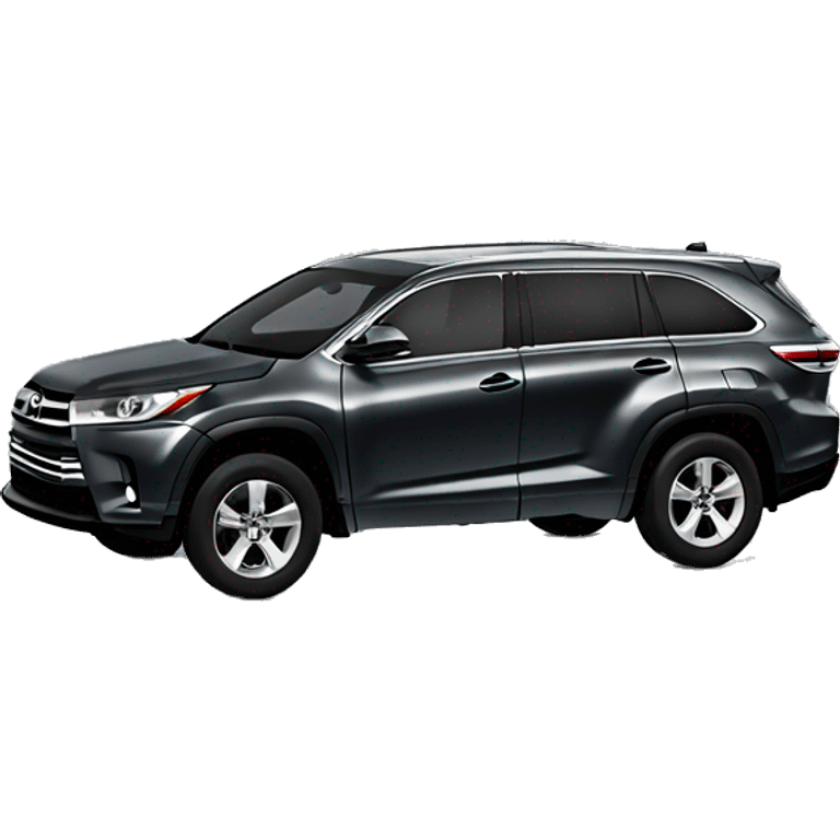 2024 dark grey Toyota highlander emoji