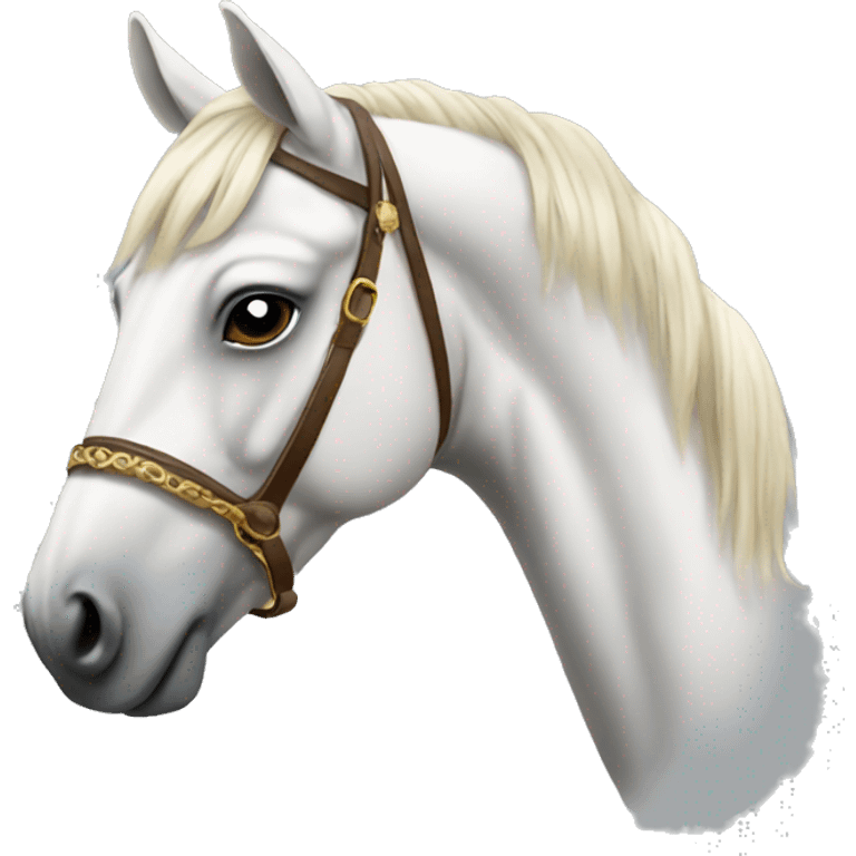 Rich elegant horse  emoji